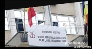 Infiintare/radiere firma Timisoara operatiuni Registrul comertului