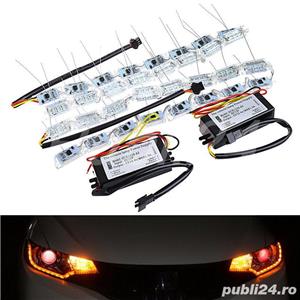 Banda LED Cristal pt  faruri cu semnal dinamic 0786888823 - imagine 6