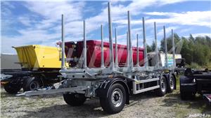 Remorci forestiere ZASLAW -  cu racoante - 2 sau 3 axe _ STOC NOU - OFERTA SPECIALĂ 2025 !!! - imagine 3