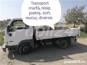 Transport marfă, nisip, pietriș, moloz, diverse.  - imagine 1