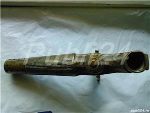 Canea, robinet butoi budana bere, tuica din alama, bronz vintage Anglia - imagine 3