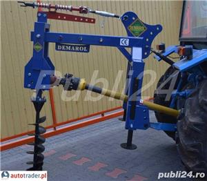 Burghiu gropi pomi, stalpi gard - imagine 2