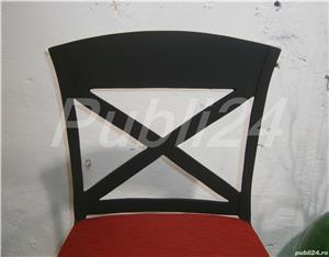 REDUCERE-Scaun vechi din fonta, negru, designer italian (Mobila Metal Chair)
