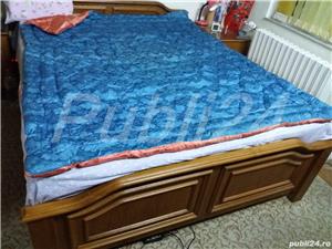 Plapuma / patura lana / cuvertura matase / cerga lana taraneasca - imagine 9