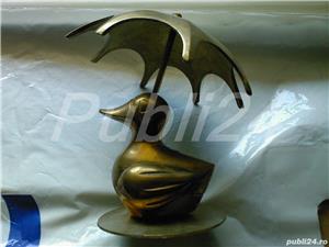 Ratusca cu umbrela vintage alama bronz Anglia