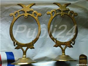 Pereche rame foto alama vintage, copac stilizat si pasare