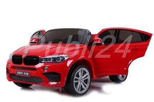  Masinuta electrica BMW X6M 12V cu 2 locuri, Music Player Red Nou - imagine 2
