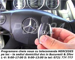 Cheie noua / chei noi cu telecomanda Mercedes cu programare pe loc la sediul / domiciliul clientului - imagine 2