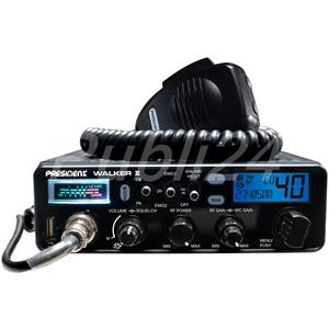 Statie radio CB President WALKER II ASC PROFI din clasa PREMIUM - imagine 2
