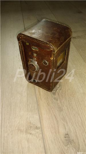 Vintage: Aparat foto Rolleiflex, cu toc piele - imagine 5