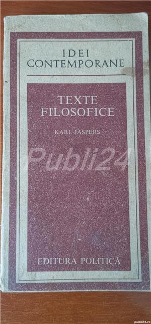 Idei contemporane - Texte filozofice de Karl Jasper