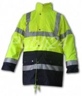 Vand lot 10 scurte reflectorizante galben neon marimi MARI,jachete lungi reflectorizante POLITIE,TIR