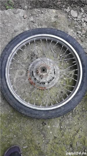 2 roti fata 2 roti spate MOTOCICLETA/MOTORETA/MOPED/MOTOR vechi,pret pentru o bucata - imagine 2