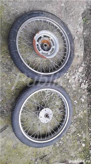 2 roti fata 2 roti spate MOTOCICLETA/MOTORETA/MOPED/MOTOR vechi,pret pentru o bucata - imagine 6