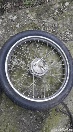 2 roti fata 2 roti spate MOTOCICLETA/MOTORETA/MOPED/MOTOR vechi,pret pentru o bucata - imagine 4