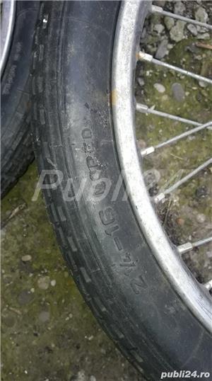 2 roti fata 2 roti spate MOTOCICLETA/MOTORETA/MOPED/MOTOR vechi,pret pentru o bucata - imagine 7