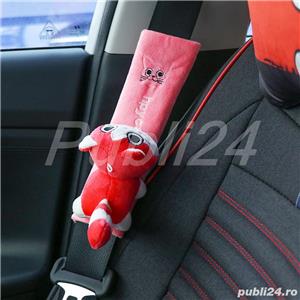 Protectie centura siguranta auto pentru copii, husa umar plus