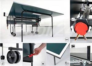 Masa Tenis Sponeta Germany Ping Pong Tennis Noua in cutie 8 Roti Poze - imagine 8