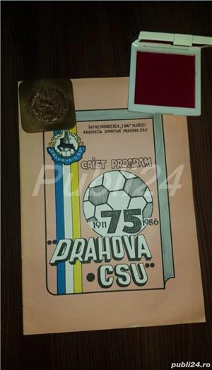 CSU Prahova 1911-1986 placheta si caietul program - imagine 4