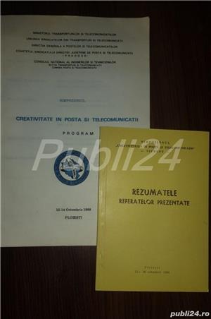 Program-Simpozionul Creativitate in posta si telecomunicații 12-14 Octombrie 1988 