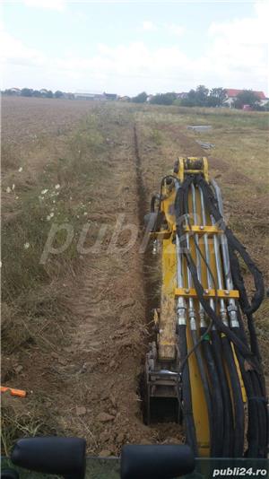 Săpături cu mini excavatoru  - imagine 7