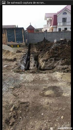 Săpături cu mini excavatoru  - imagine 3