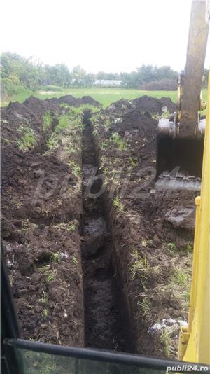 Săpături cu mini excavatoru  - imagine 4