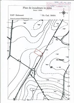 Vanzare Teren intravilan Dobroesti,Ilfov 16.500mp, deschidere 67ml, , construibil rezidential - imagine 2