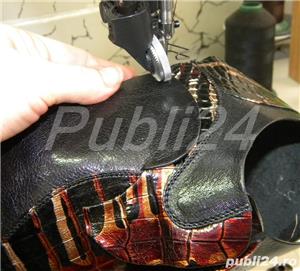 Pantofi lucrati manual tip Mocasini Casual 41 NOI - imagine 2