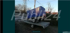 Remorca-Platforma ptr. Galati, Braila , Tecuci, Tulcea . - imagine 2