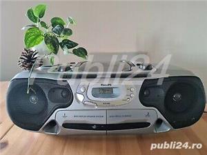 Radiocasetofoane de colectie boombox Hitachi Philips Sony Aiwa Philips Sanyo Grundig  - imagine 8