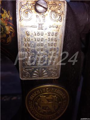 Masina de cusut veche SINGER functionala - imagine 4