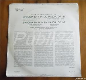 Disc vinil - Beethoven - Simfoniile 1, 8 - dirijor George Georgescu - imagine 7