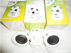 Boxa Portabila Bluetooth USB slot card mmc cablu reancarcare USB 4 culori Frecventa radio 280HZ-16KH - imagine 3