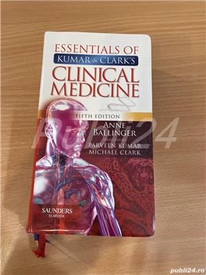 Medicina clinica Kumar si Clark, UK, carte medicina ed. a VII-a 2009 / ed. de buzunar ed. a V-a 2012 - imagine 5