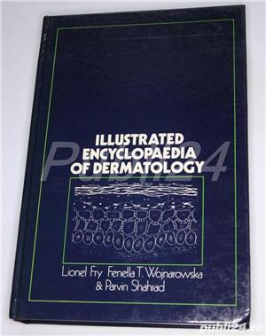 Dermatologie, enciclopedie ilustrata, carte medicina in limba engleza
