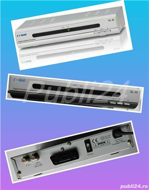 Receptor satelit digital COMAG SL 25 argintiu FreeSat