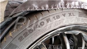 Jante cu anvelope Continental R18 225/40 de vară compatibil Golf 5 sau altele - imagine 9