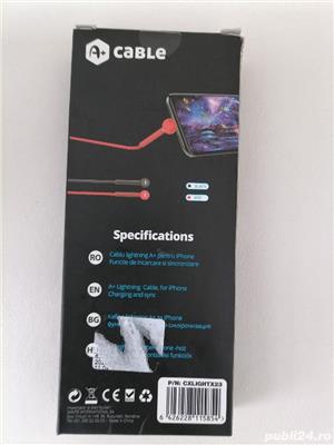 Vând cablu lightning pentru Iphone nou nout
