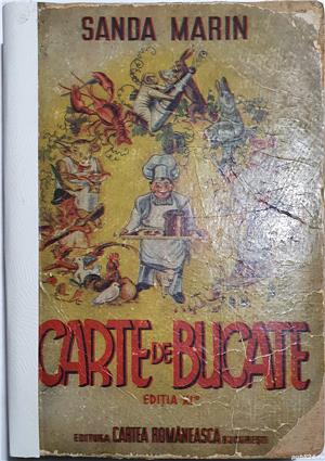 Carte de bucate /sanda marin - edi?ia a xi-a - interbelica