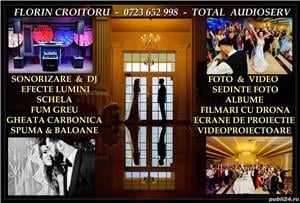 Dj,Sonorizare,Foto-Video,fum greu,lumini,gheata carbonica