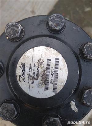 Pompa hidraulica CAT  HIDROMOTOR ROTIRE,Caseta servo directie Tractor. - imagine 3