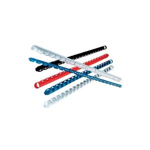 Inele din plastic pentru indosariere diametru 8 mm, set 100 bucati
