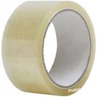 Banda adeziva pentru ambalare 48x66m,transparent sau negru - imagine 3