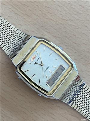 Ceas Orient quartz afisaj dublu unisex