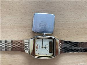 Ceas Orient quartz afisaj dublu unisex - imagine 6