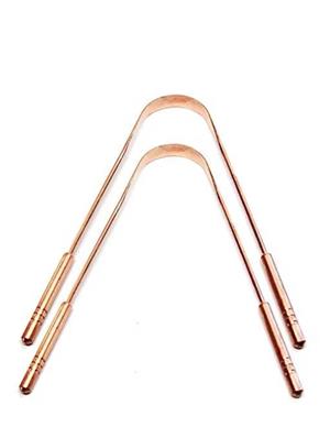 Racleta cupru pt curatat limba - tongue cleaner - imagine 3
