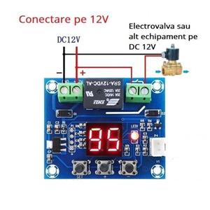 Modul senzor umiditate sol cu releu pt sistem irigatie automat controler irigare - imagine 5