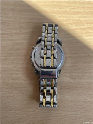 Ceas Q&Q bicolor quartz barbatesc - imagine 2