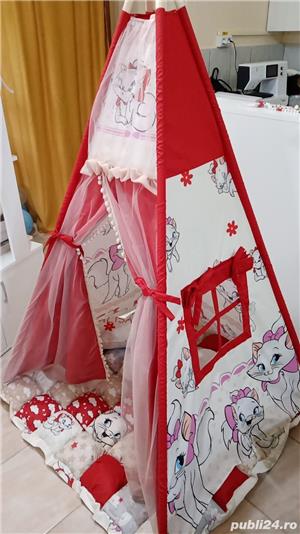 Cort teepee pentru copii  - imagine 3